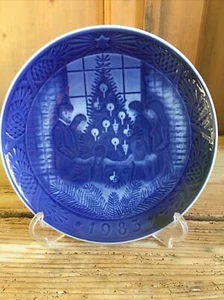 Royal Copenhagen Porcellana Piatto Natale 1983 - Foto 1 di 2