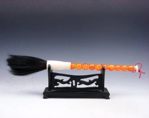 Stunning Chinese Traditional Pen/Brush w/ Beads Handle #03241801 - Picture 1 of 8