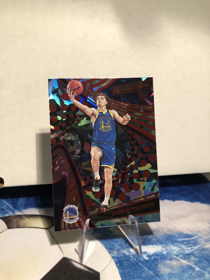 2023-24 Panini Revolution  Brandin Podziemski  Red Asia New Year RC #121 - Image 1 of 2