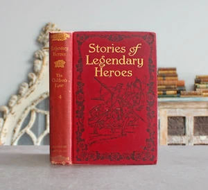 Rare Antique Old Book King Arthur Robin Hood Vikings 1907 Illustrated Fairy Tale - Picture 1 of 24
