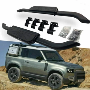 Side Step Fits for LR Defender 90 2D L663 2020-2025 Running Board Nerf Bar - Picture 1 of 8