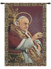 Pope John XXIII Halo European Tapestry - Wall Art Hanging (New) - 17x11 Inch