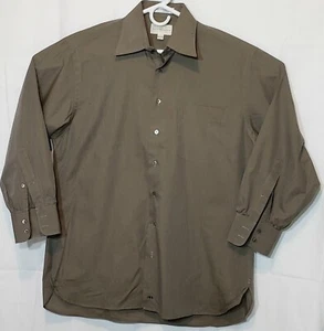 John W Nordstrom Long Sleeve Striped Button Front Dress Shirt 15.5 - 32 b5108 - Picture 1 of 10