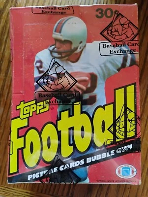 1983 Topps Football Wax Box In A 1981 Display Box BBCE Sealed - Image 1 of 4