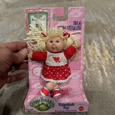 1998 Cabbage Patch Kids BLANCHE NELL Valentine's Day Beanbags Collectible - Image 1 of 4