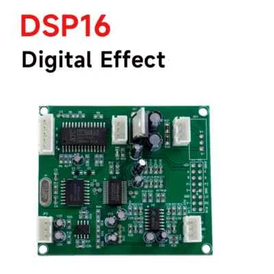 DSP16 Digital Reverb Circuit Module Echo Delay Control Effect Microphone Mixer - Image 1 of 4