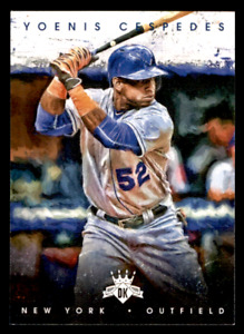 2016 Panini Diamond Kings Yoenis Cespedes    #105 New York Mets