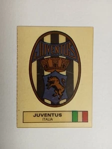 PANINI GOAL 1983 PLASTIFIZIERTE FIGUR ABZEICHEN BADGE JUVENTUS - Bild 1 von 2