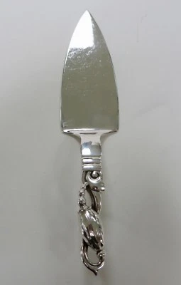 DE COLECCIÓN GEORG JENSEN PLATA ESTERLINA #84 FLOR PASTELERÍA SERVIDOR DINAMARCA Foto 1 de 4