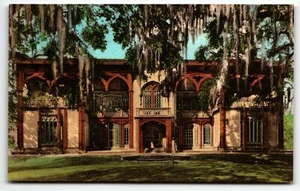Postcard Afton Villa near St Francisville Louisiana LA UNP Hand Colored - Picture 1 of 2