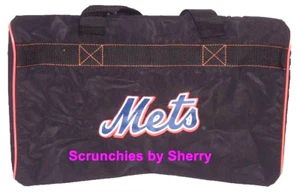 New York Mets Bolso de Gimnasio Bolso de Nylon Asa de Transporte MLB Béisbol Entrenamiento Unisex Nuevo - Imagen 1 de 1