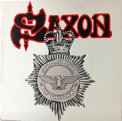 Saxon -  Strong Arm Of The Law - 1980 Vinyl LP - Hard Rock / Heavy Metal - Image 1 of 4