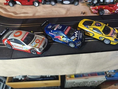 3 Slot Car  1:32 Audi TT , Benz , Ferrari für Carrera Bahnen.  Konvolut. - Bild 1 von 4