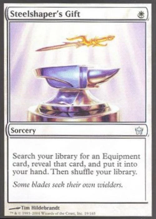 Steelshaper's Gift - Medium Play MTG Fifth Dawn - Image 1 of 1