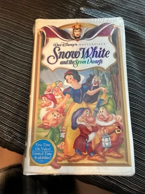 Walt Disney's Masterpiece Snow White and the Seven Dwarfs VHS Brand New Sealed - Image 1 of 3