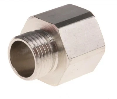 5× RS PRO 623-906 PG9 M20 Thread Converter Conduit Fitting Adapter Brass Reducer - Image 1 of 3