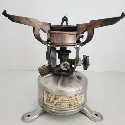 Vintage WW2 US M-1942 MOD Military Pocket Field Stove Gear Equipment 1945 *READ* - Image 1 of 4
