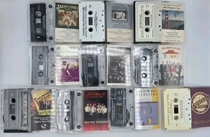 10 Lot Cassette Jazz & Blues Bill Allred, Jazzou Jones, Turk Murphy, Zonky, Etc - Picture 1 of 7