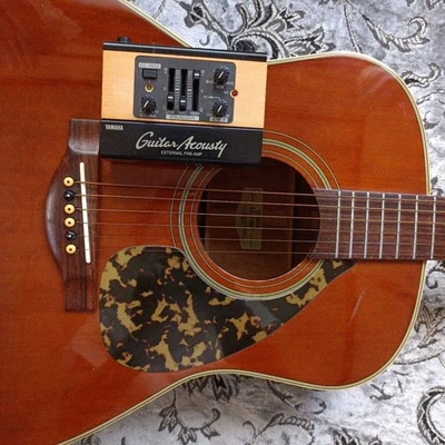 Rare guitare acous-électrique Yamah a LL-11BE avec préampli et double micro, ... - Photo 1/4