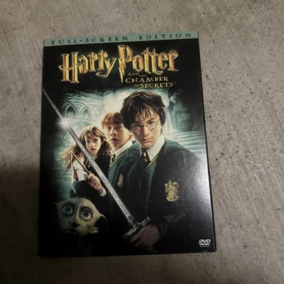 Harry Potter and the Chamber of Secrets (Widescreen Edition) - DVD -  Very Good  - Image 1 of 4