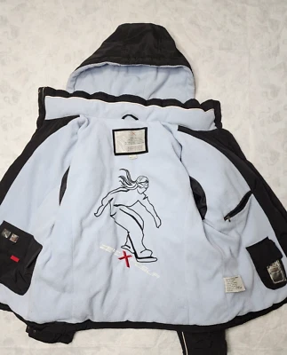 Zero Xposur Black Insulated Jacket Authentic Activewear Size L SEE PICTURES - Image 1 of 4