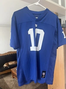 NFL Equipment Reebok On Field Jersey Eli Manning #10 New York Giants Youth XL - Picture 1 of 12