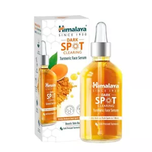 Suero facial de cúrcuma limpiadora de manchas oscuras del Himalaya-reduce las manchas oscuras en 7 días-30 ml - Imagen 1 de 10
