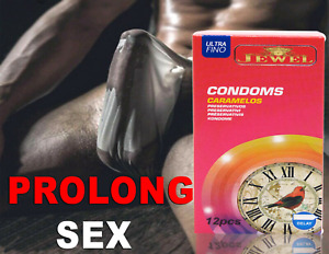 48 Pieces Men Delay Sex Condom Premature Ejaculation Delay Prolong Love Sex