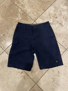 Rip Curl Boardwalk Surfers Boardshorts Blue Boys Size 24x8 Good Condition - Picture 1 of 11
