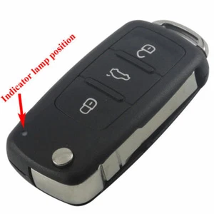 NEW VOLKSWAGEN VW GOLF CADDY JETTA TIGUAN EOS REMOTE KEY FOB 5K0837202AD 434MHz - Picture 1 of 4