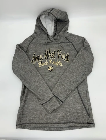 Army West Point Black Knights Women’s Hoodie Sweatshirt Size Large Athletic Gray Cover