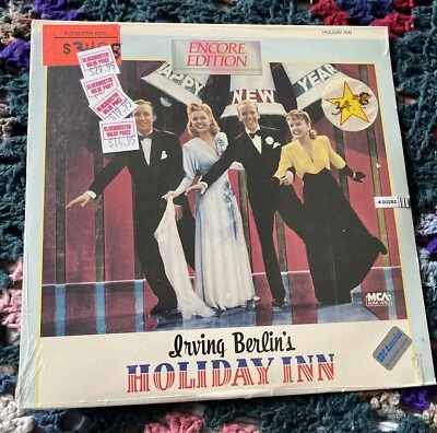 Sealed New Holiday Inn Irving Berlin Bing Crosby Fred Astaire Laserdisc Foto 1 de 4