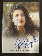 2010 RITTENHOUSE LOST ARCHIVES TANIA RAYMONDE AUTOGRAPH ALEX ROUSSEAU