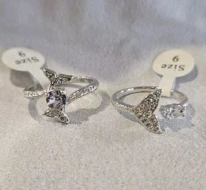 Anillo Sirenita Fragrant Jewels Dúo Nuevo con Etiquetas Talla 9 - Imagen 1 de 1