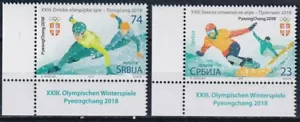 Serbia 2018 Sport, Winter Olympic Games in PyeongChang MNH** - Picture 1 of 1