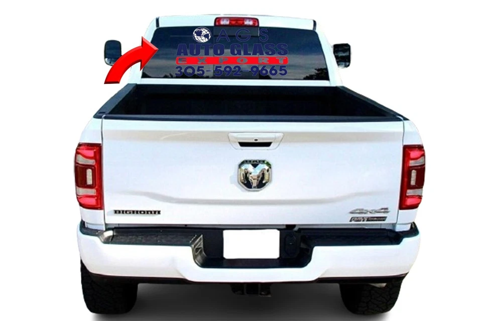 2011-2022 RAM PICKUP 2500 4D doble tapa ventana trasera tapa deslizante manual solar Foto 1 de 1