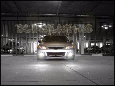Bumper Fog Lamps Driving Lights for Mazda 323 Mazdaspeed Protege P5 MSP MP3 BJ - Image 1 of 4