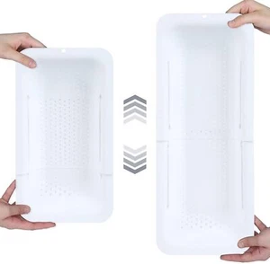 Sink Colander Strainer Basket - Wash Vegetables and Fruits, Drain Cooked  - Picture 1 of 7