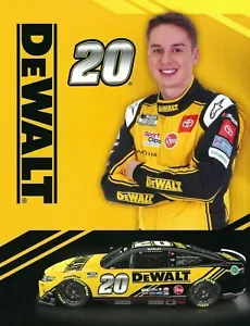 2022 CHRISTOPHER BELL "DEWALT" #20 NASCAR CUP SERIES POSTCARD - Picture 1 of 2