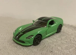 Miniatura Majorette Dodge SRT Viper Verde 2010 1/60 1/64 3 Inches Nuevo Sin Caja - Imagen 1 de 5