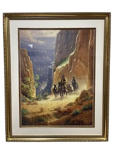 G Harvey Limited Edition Print “Corridor Of Time” Cowboys / Horses / Western Art - Picture 1 of 12