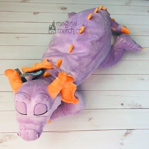 Disney EPCOT Sleeping Figment Dragon Dream Friends Plush WDW NWT In Hand - Picture 1 of 2