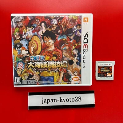 ONE PIECE Dai Kaizoku Colosseum 3DS Bandai Namco Nintendo 3DS From Japan - Image 1 of 4