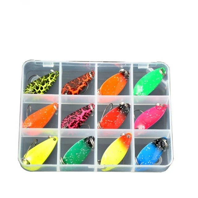 Kit Hügelig + Box Forelle Bass 2,5 Gramm Teelöffel Hügelig Forelle Area - Bild 1 von 1