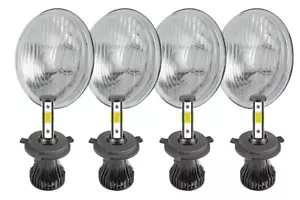 5.75 5-3/4"inch Round LED Headlight Fit For Holden HQ HK HT HX HZ HJ HG Premier - Picture 1 of 20