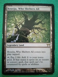 MTG Boseiju, Who Shelters All – Champions of Kamigawa Card # 273 - Picture 1 of 2