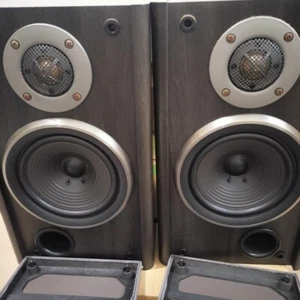 SONY Speaker System Pair SS-VF1 Bookshelf Working Retro Vintage JP Made in Japan - Picture 1 of 4