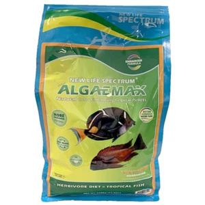 New Life Spectrum ALGAEMAX Regular Pellet 2200g Natural Algae Enhanced Fish Food - Picture 1 of 1
