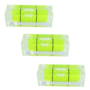 Mini Spirit Level Bubble Square 29mm Small Acrylic Vial Quality - Picture 1 of 2