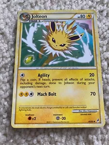 Jolteon 45/95 Call of Legends Non Holo NM Pokemon TCG Card 2011 - Picture 1 of 2